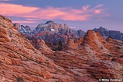 Zion West Temple sunset 121919 9494