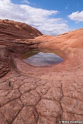 Waterhole Clouds Reflection 102018 2109