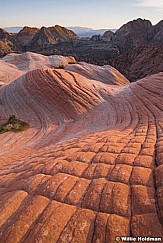 Sandstone Wave at sunset St. George Utah 2937