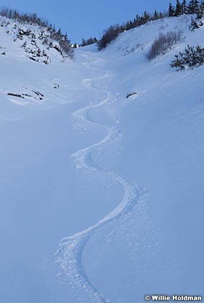 Ski Track in Chute 102610 391