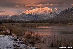 Timpanogos Winter Sunset Utah Valley 010420 1713