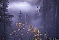 Silver Falls Waterfall Moonlight 110714 2